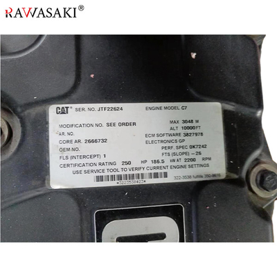 قطعات ماشین آلات ساختمانی مجموعه موتور اصلی  C7 برای دستگاه مته اطلس کوپکو L6